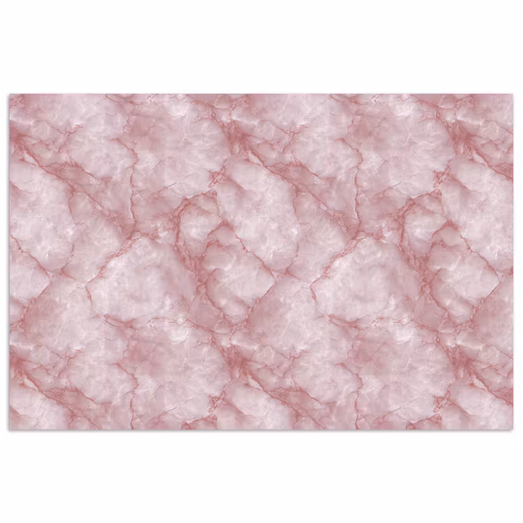 Roze - Kwartsmarmer - Aders poster papier klein 62 -3d