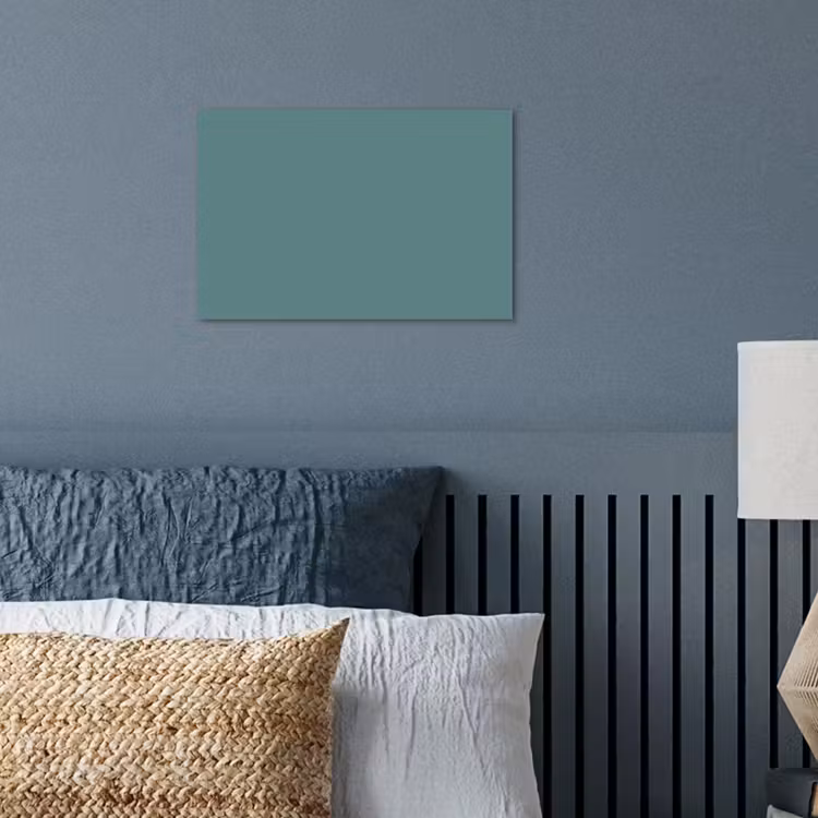 Serene - Teal - Blauw poster papier klein 62 -sfeer2