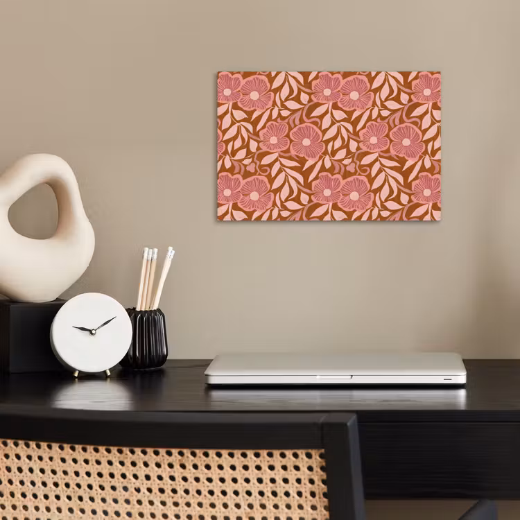 Sfeer - Bloemen - Roze poster papier klein 62 -sfeer1