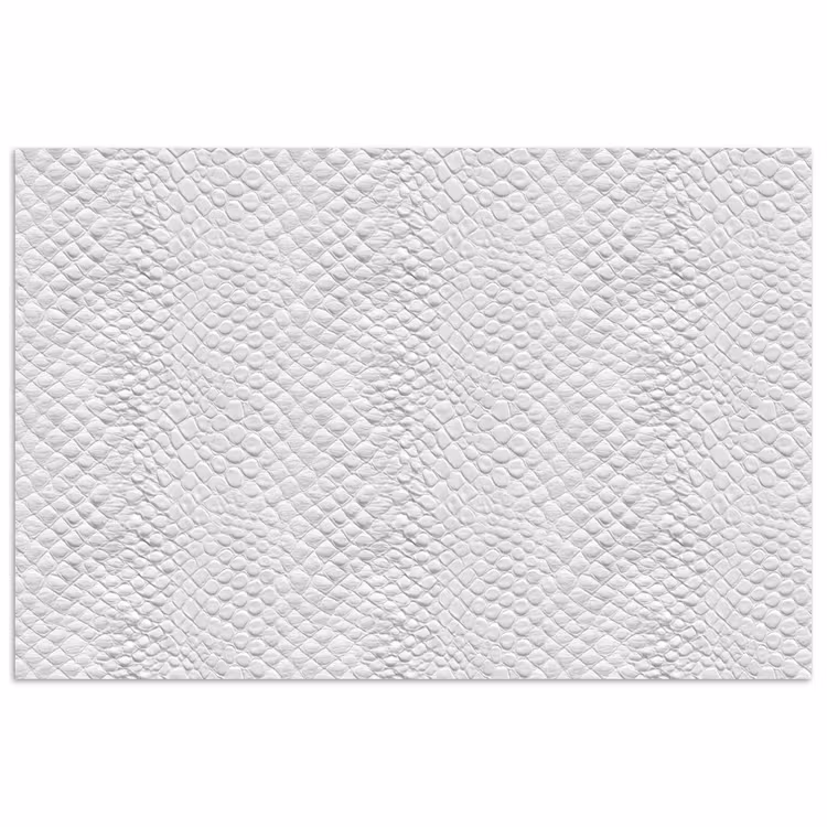 Slang - Patroon - Wit poster papier klein 62 -3d