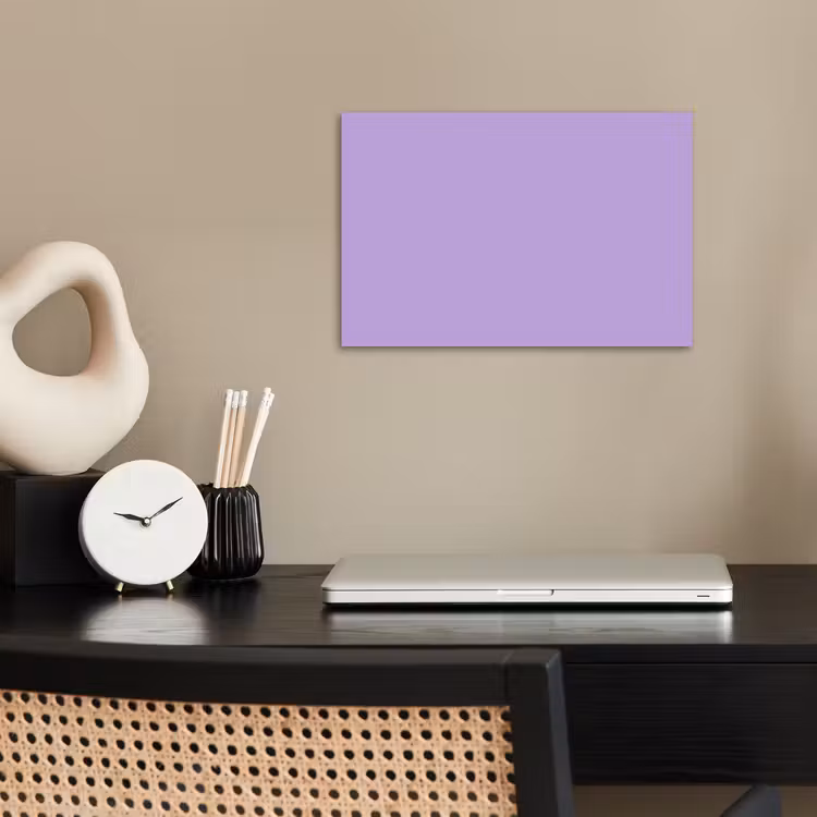 Soft - Lavender - Paars poster papier klein 62 -sfeer1
