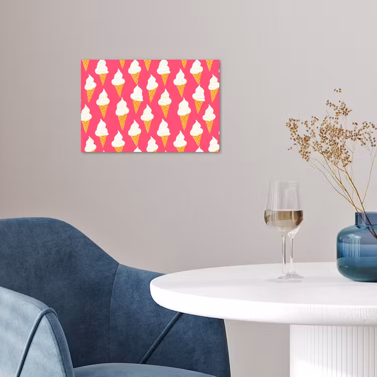 Softijs - Horentje - Roze poster papier klein 62 -sfeer3
