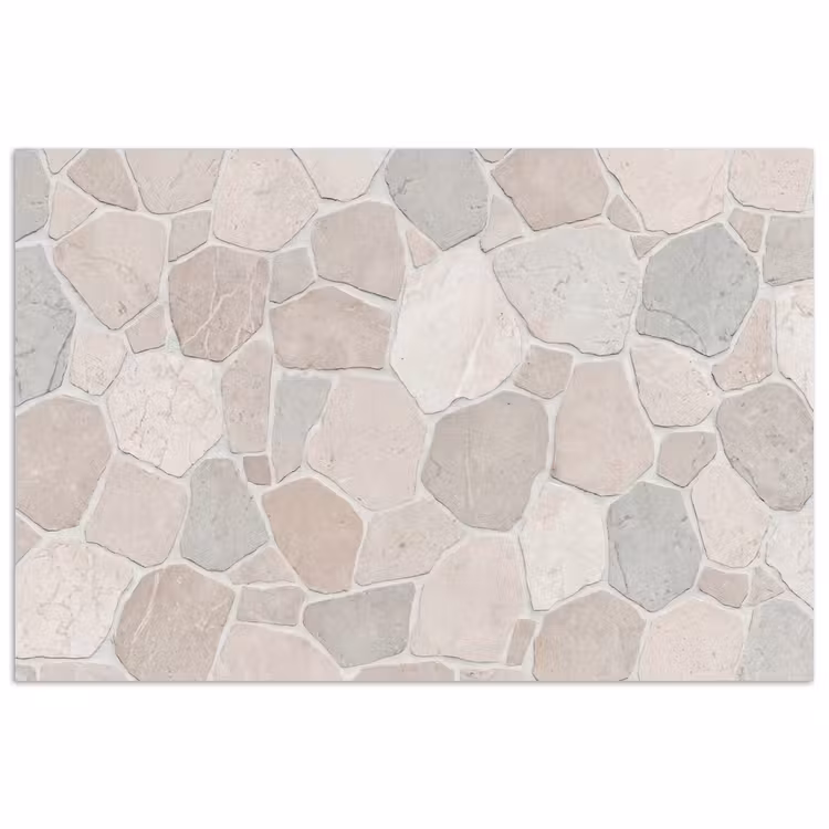 Steen - Patroon - Textuur - Beige poster papier klein -3d