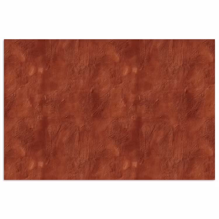Stucwerk - Textuur - Terracotta poster papier klein 62 -3d