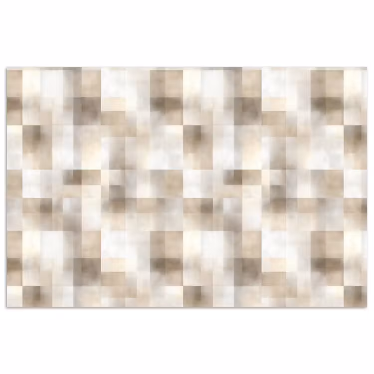Textuur - Linnen - Beige poster papier klein 62 -3d