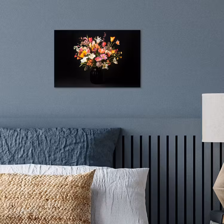 Vaas - Bloemen - Tulpen poster papier klein -sfeer2