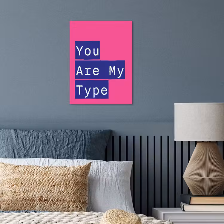 Valentijn - Tekst - Love poster papier klein -sfeer2