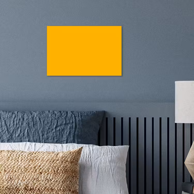 Vivid - Amber - Geel poster papier klein 62 -sfeer2