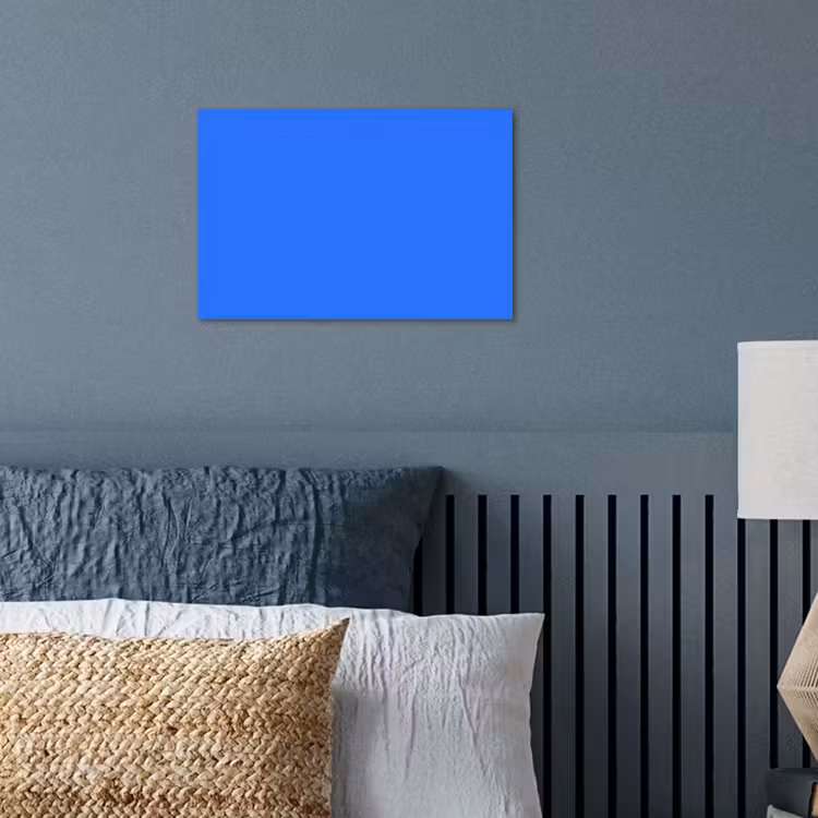 Vivid - Cobalt - Blauw poster papier klein 62 -sfeer2