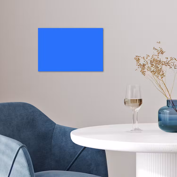 Vivid - Cobalt - Blauw poster papier klein 62 -sfeer3