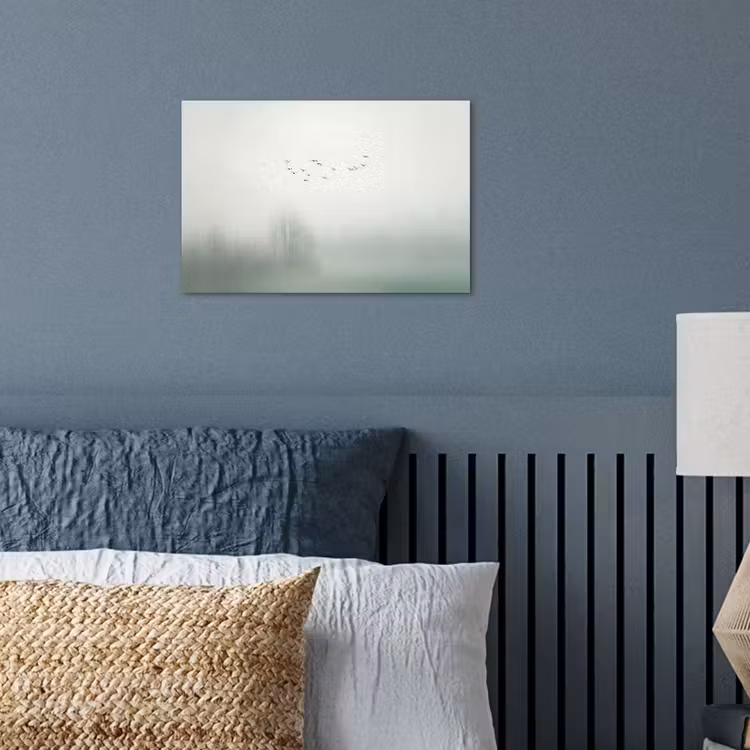 Vogel - Vlucht - Natuur - Minimalistisch poster papier klein -sfeer2
