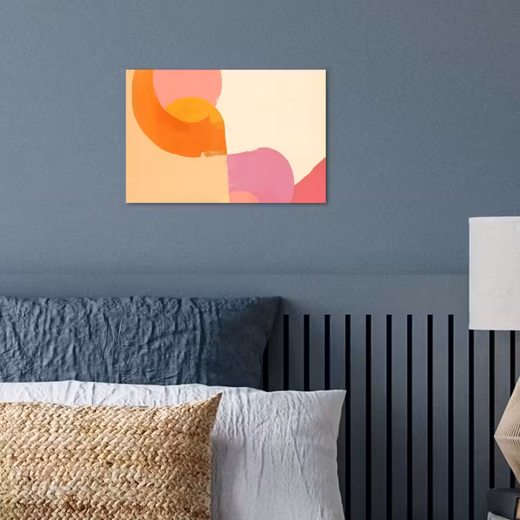 Vormen - Abstract - Kleurrijk poster papier klein -sfeer2