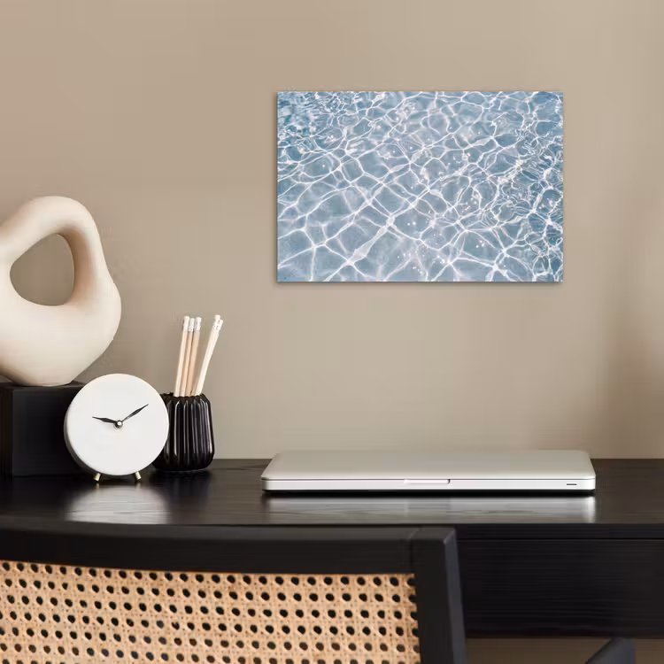 Water - Reflectie - Zonlicht poster papier klein -sfeer1