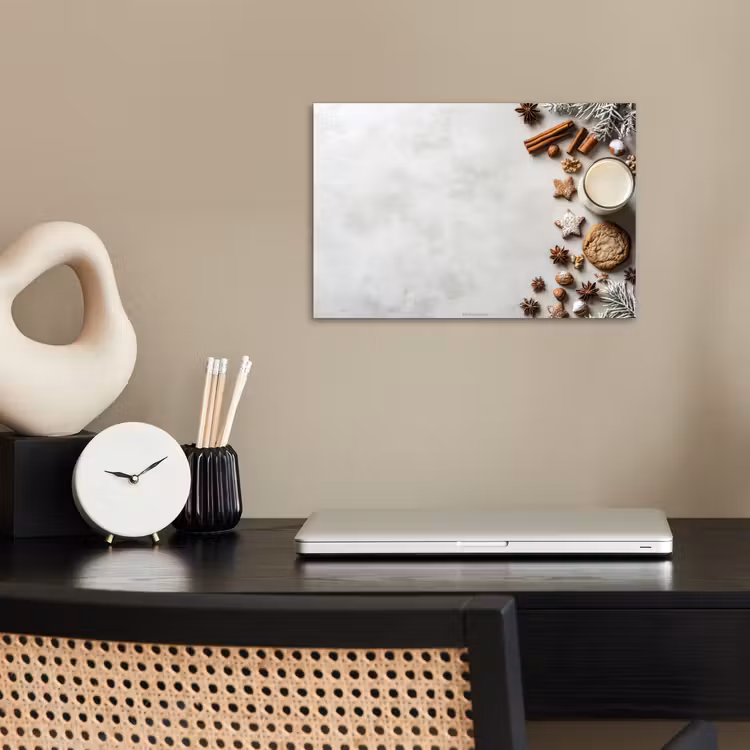 Winter - Kerst - Specerijen - Wit poster papier klein -sfeer1
