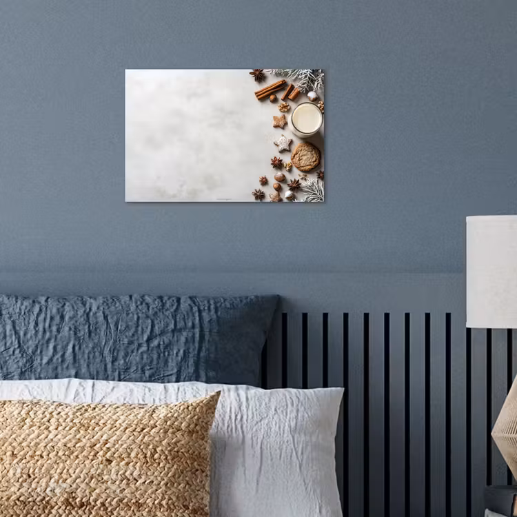 Winter - Kerst - Specerijen - Wit poster papier klein -sfeer2