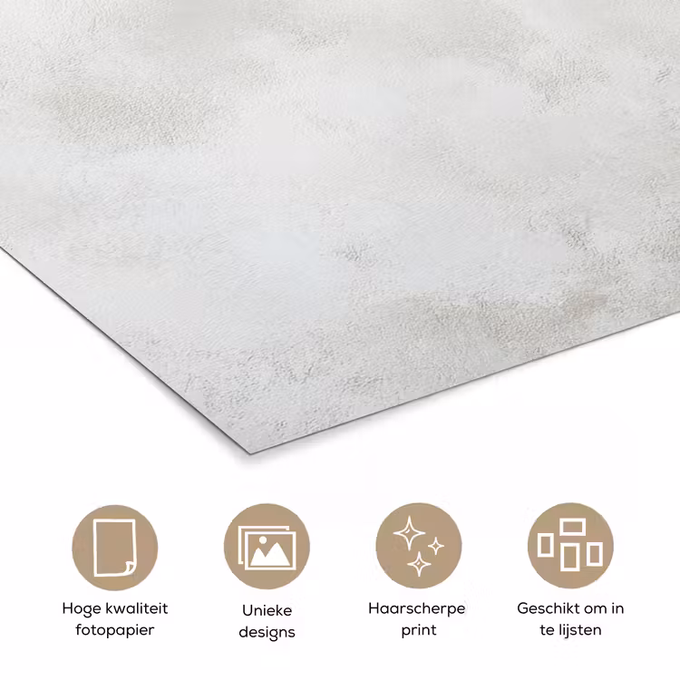 Winter - Kerst - Specerijen - Wit poster papier klein -closeup_NL