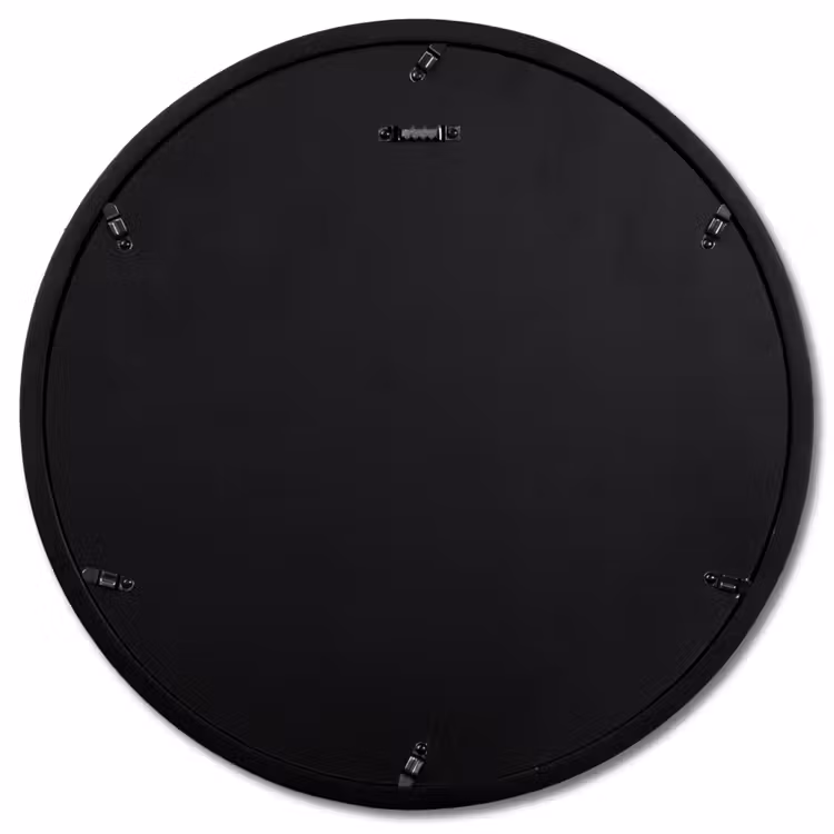 Abstract - Bogen - Plant - Boho - Beige Fotolijst rond zonder passe partout klein -achterkant