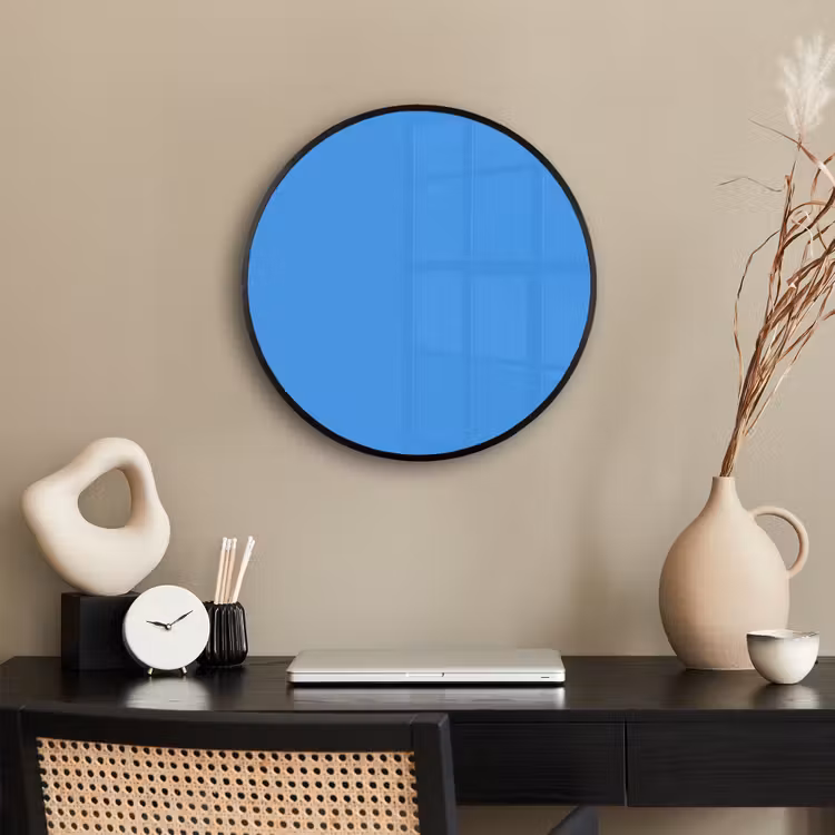 Bright - Azure - Blauw Fotolijst rond zonder passe partout klein 856 -sfeer1