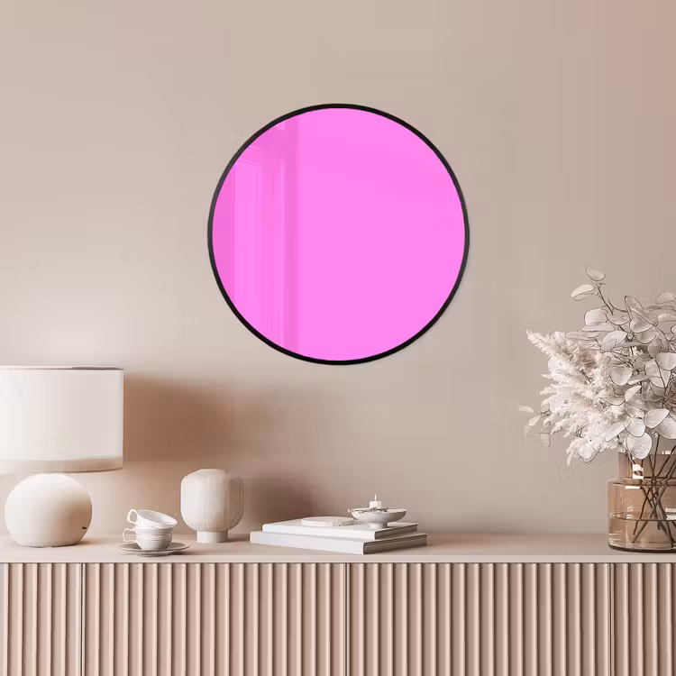 Bright - Orchid - Roze Fotolijst rond zonder passe partout klein 856 -sfeer3
