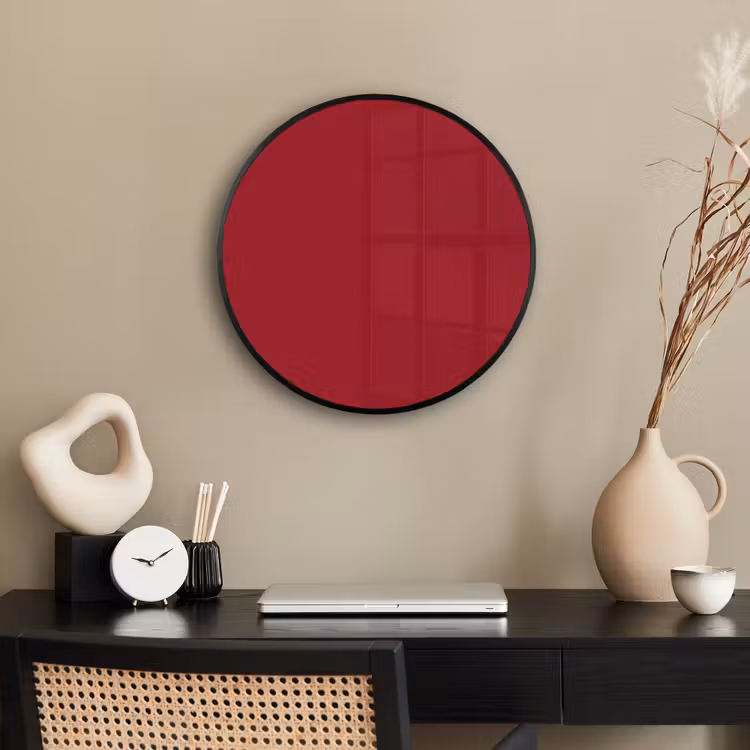Burgundy - Wine - Rood Fotolijst rond zonder passe partout klein 856 -sfeer1