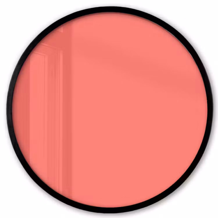 Coral - Punch - Koraal Fotolijst rond zonder passe partout klein 856 -3d