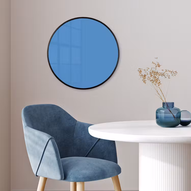 Cornflower - Blue - Blauw Fotolijst rond zonder passe partout klein 856 -sfeer2