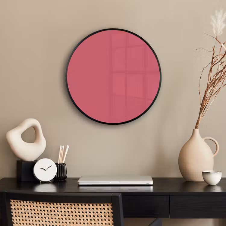 Crimson - Rose - Roze Fotolijst rond zonder passe partout klein 856 -sfeer1