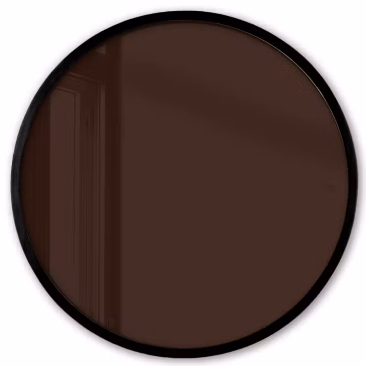 Dark - Chocolate - Bruin Fotolijst rond zonder passe partout klein 856 -3d
