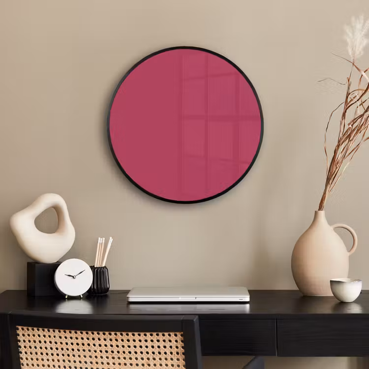 Deep - Berry - Rood Fotolijst rond zonder passe partout klein 856 -sfeer1