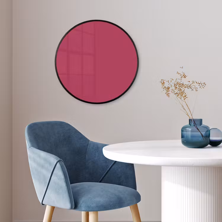 Deep - Berry - Rood Fotolijst rond zonder passe partout klein 856 -sfeer2