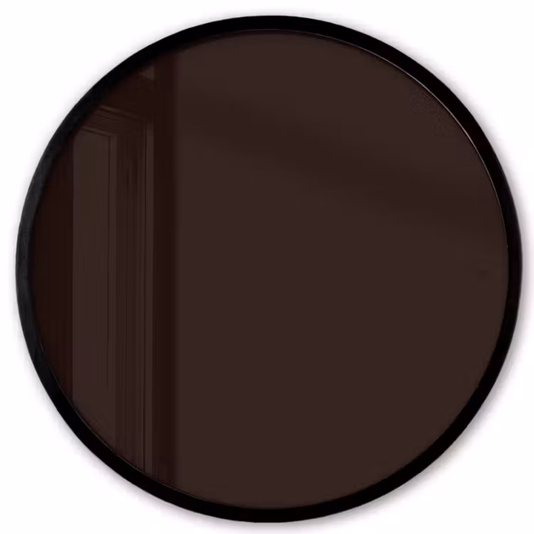 Deep - Obsidian - Bruin Fotolijst rond zonder passe partout klein 856 -3d