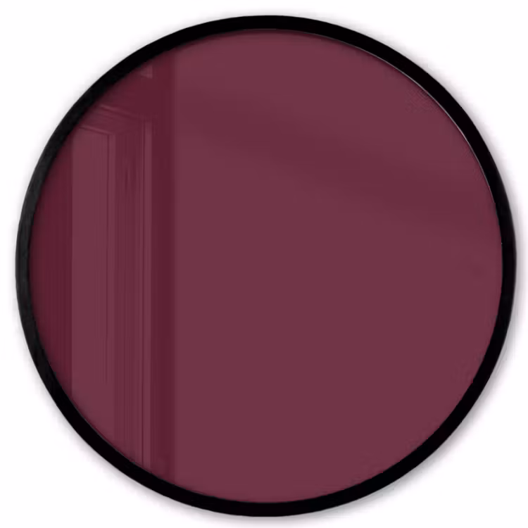 Deep - Plum - Paars Fotolijst rond zonder passe partout klein 856 -3d