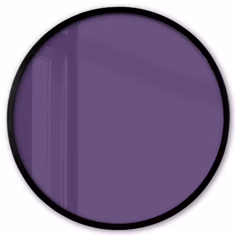 Deep - Plum - Paars Fotolijst rond zonder passe partout klein 856 -3d