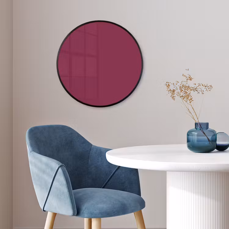 Deep - Rasberry - Rood Fotolijst rond zonder passe partout klein 856 -sfeer2