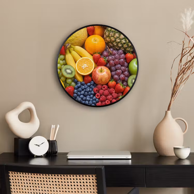 Eten - Fruit - Vers - Kleurrijk - Voeding Fotolijst rond zonder passe partout klein -sfeer1