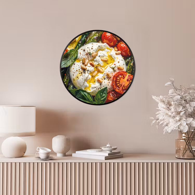Eten - Groenten - Kaas - Modern - Vers Fotolijst rond zonder passe partout klein -sfeer3