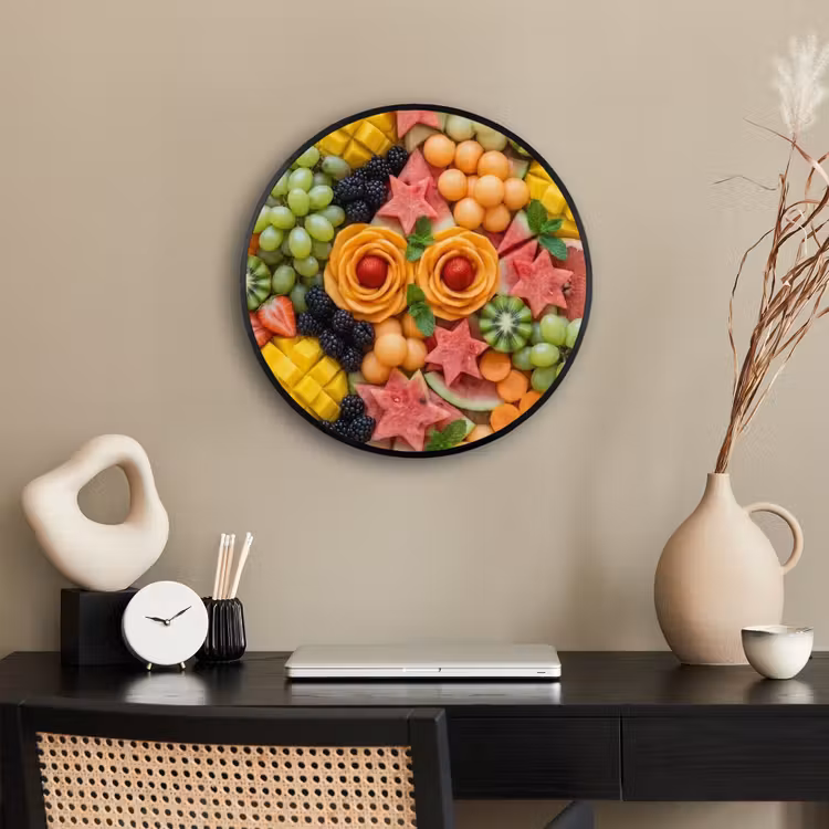 Fruit - Variatie - Kleurrijk - Vers - Eten Fotolijst rond zonder passe partout klein -sfeer1