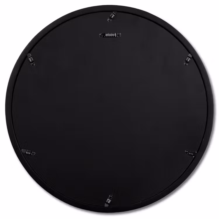 Japandi - Bamboe - Beige Fotolijst rond zonder passe partout klein -achterkant