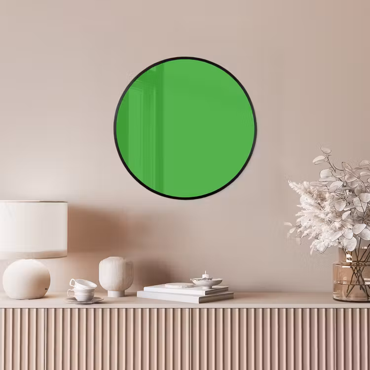 Kelly - Green - Groen Fotolijst rond zonder passe partout klein 856 -sfeer3
