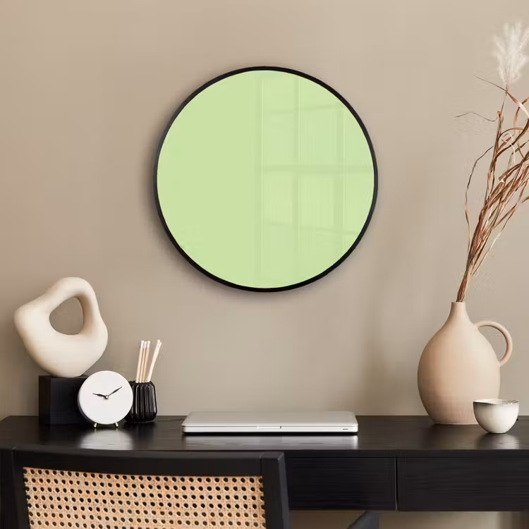 Light - Lime - Groen Fotolijst rond zonder passe partout klein 856 -sfeer1