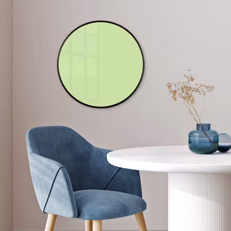Light - Lime - Groen Fotolijst rond zonder passe partout klein 856 -sfeer2