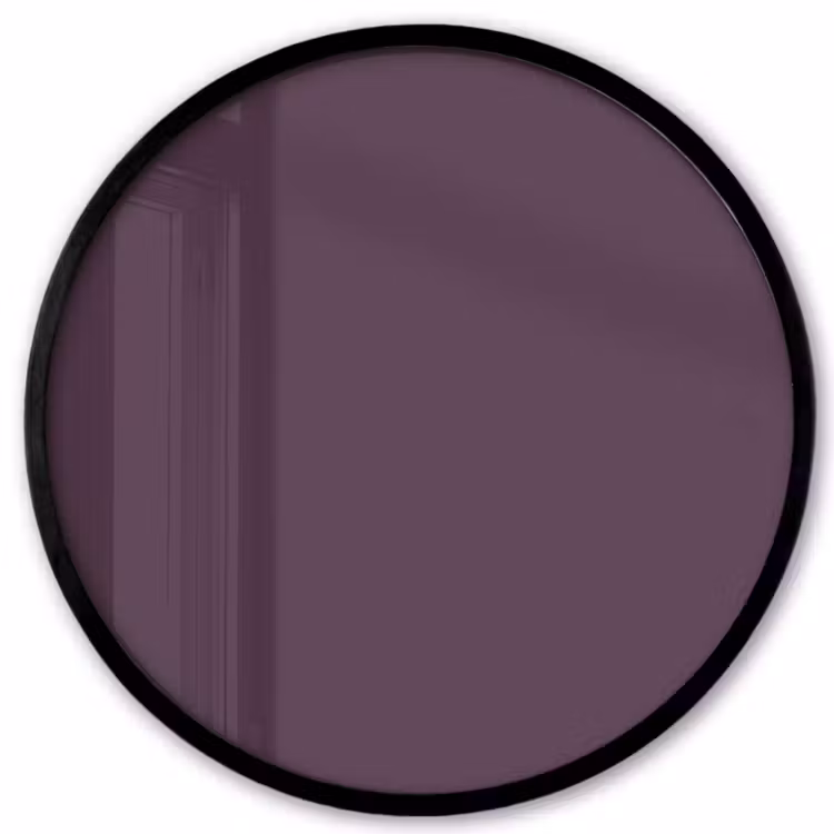 Midnight - Plum - Paars Fotolijst rond zonder passe partout klein 856 -3d