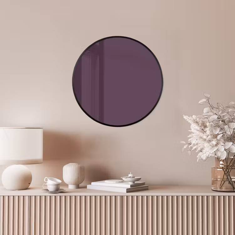 Midnight - Plum - Paars Fotolijst rond zonder passe partout klein 856 -sfeer3