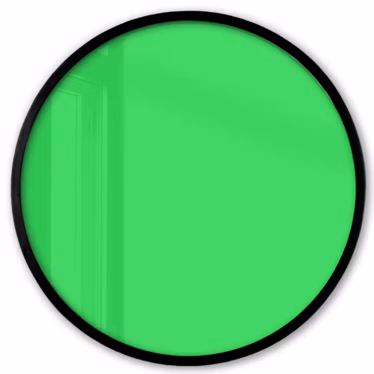 Mint - Green - Groen Fotolijst rond zonder passe partout klein 856 -3d