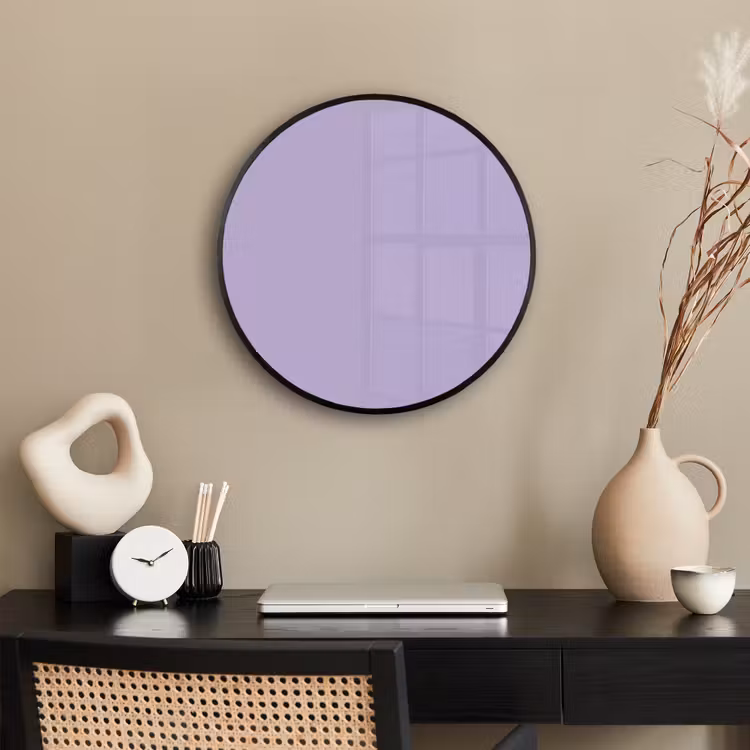Pastel - Lilac - Paars Fotolijst rond zonder passe partout klein 856 -sfeer1
