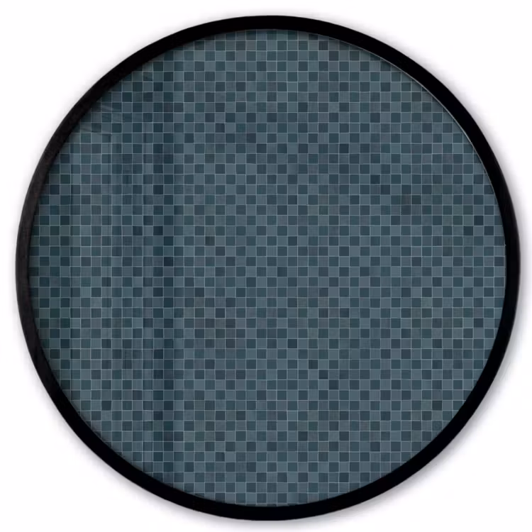 Patroon - Mozaïek - Groen Fotolijst rond zonder passe partout klein 856 -3d