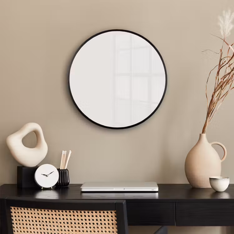 Pure - Alabaster - Wit Fotolijst rond zonder passe partout klein 856 -sfeer1