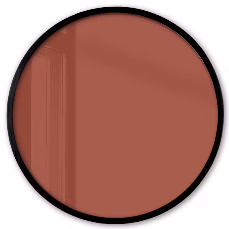 Rustic - Terracotta - Oranje Fotolijst rond zonder passe partout klein 856 -3d