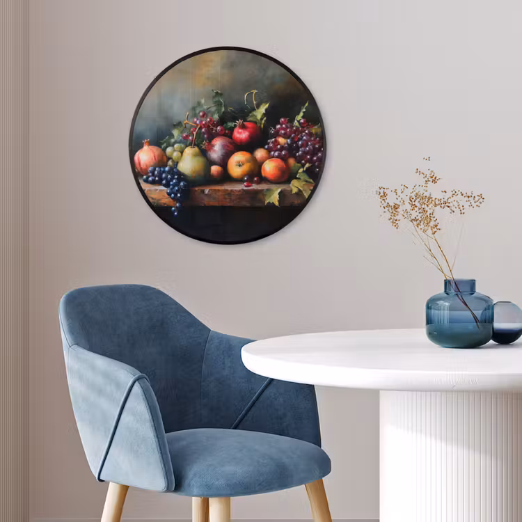 Rustiek - Stilleven - Fruit Fotolijst rond zonder passe partout klein -sfeer2