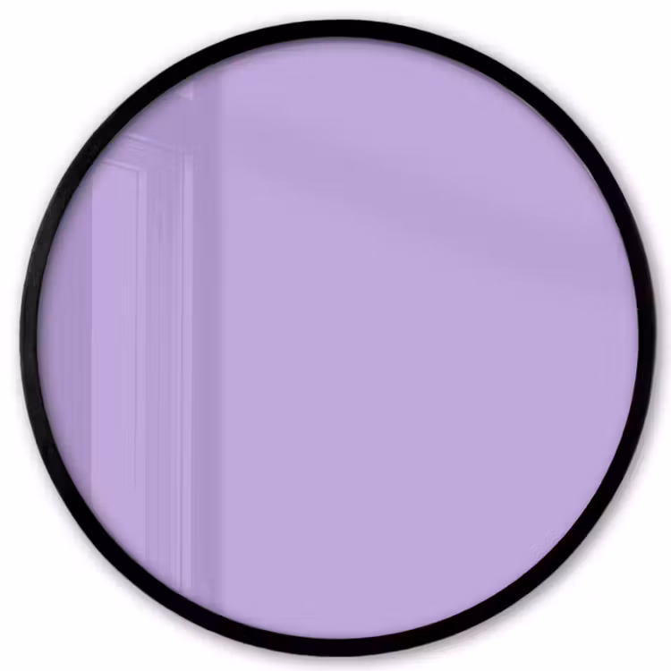 Soft - Lavender - Paars Fotolijst rond zonder passe partout klein 856 -3d